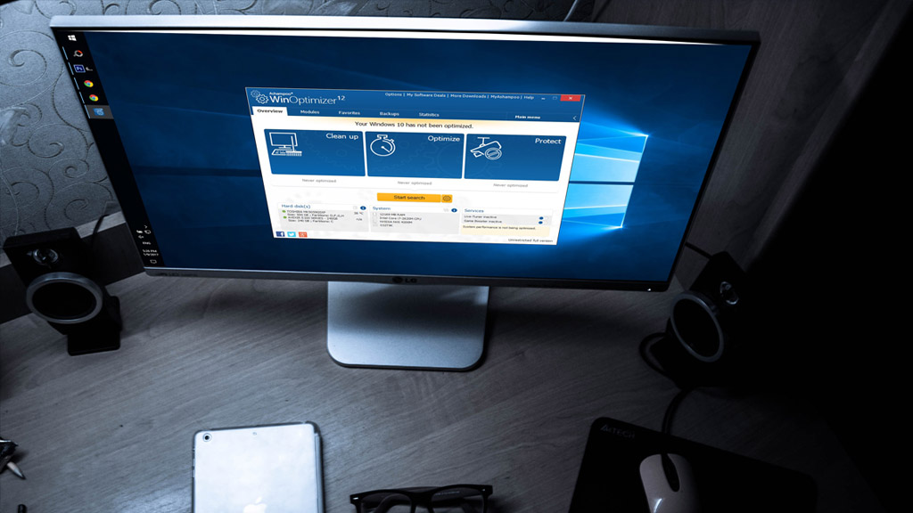 Phần mềm dọn dẹp và tăng tốc hệ thống - Ashampoo WinOptimizer 12 ($49,99) đang miễn phí